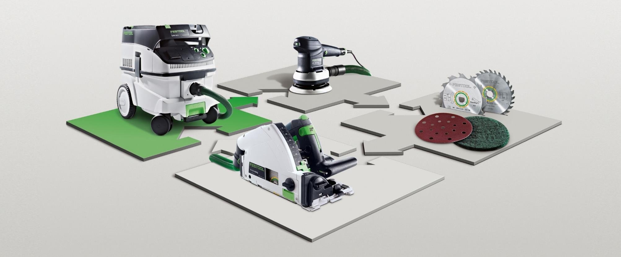 Central dust-collecting and grinding system equipment