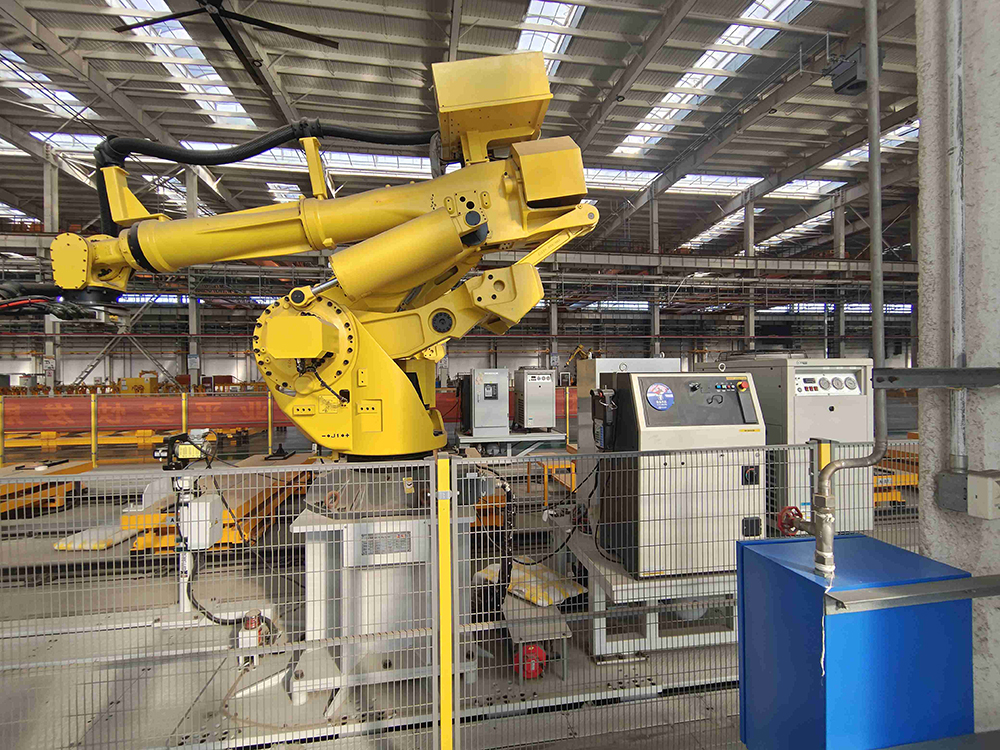 Automatic roof welding equipment