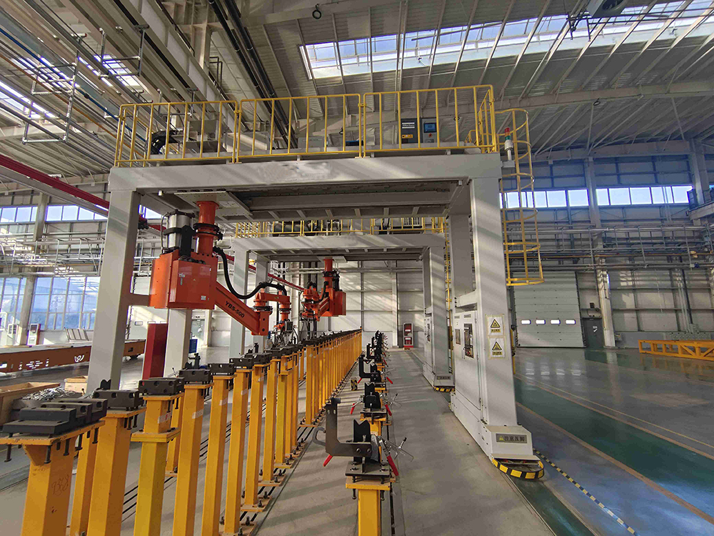 Manual roof spot welding equipment